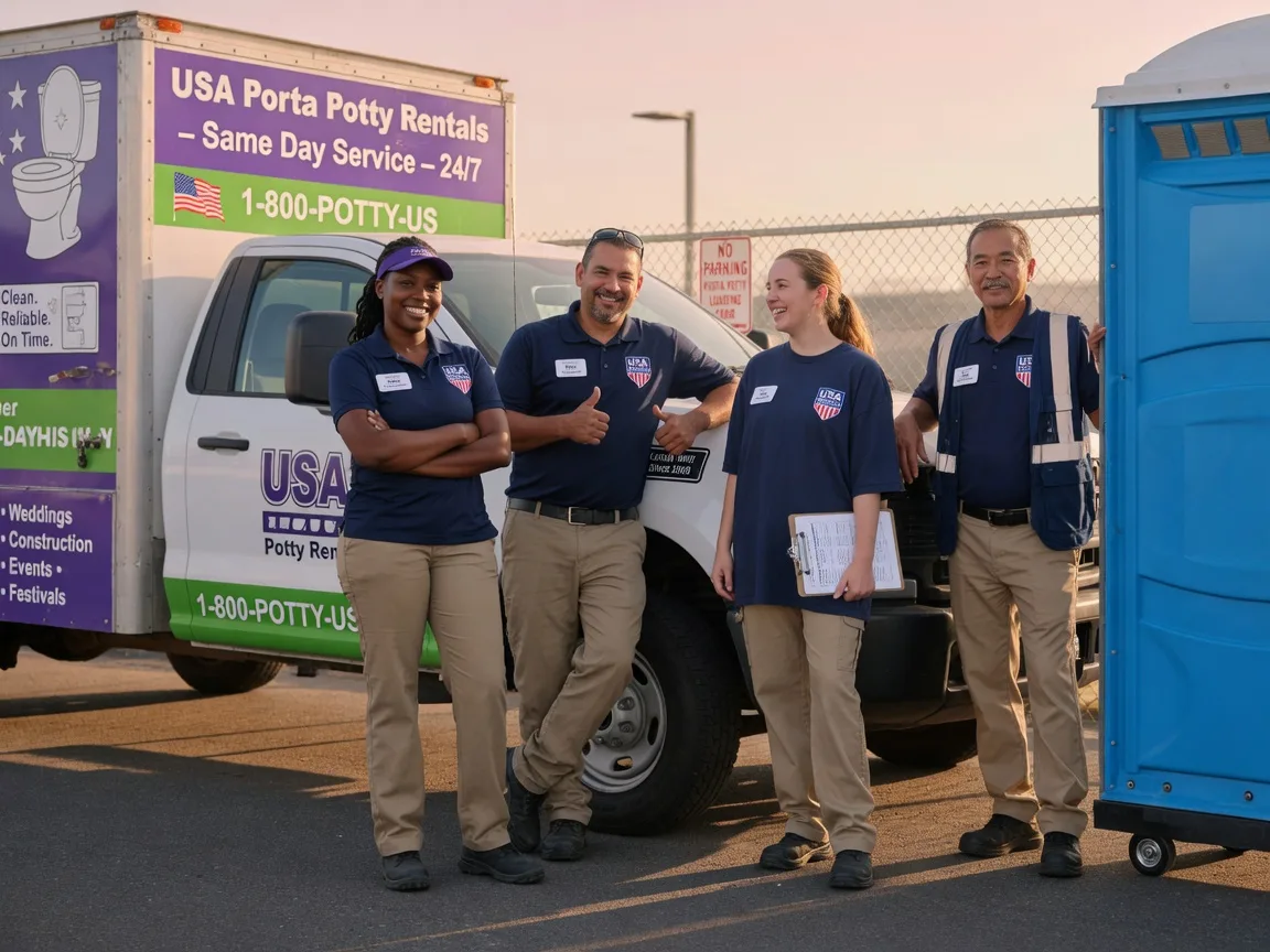 Porta Potty Rental company in Alum Bank, PA